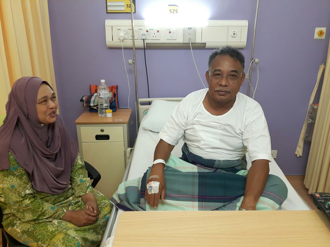 Menziarahi ketika sakit